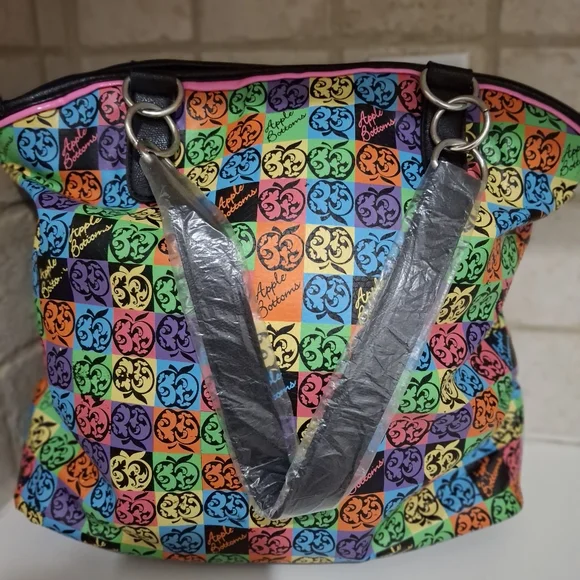 Vintage Apple Bottoms Large Shoulder Bag Y2k - Picture 9 of 13